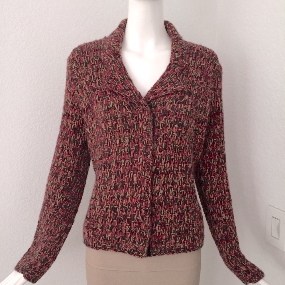 Christopher Fischer multicolor cashmere cardigan